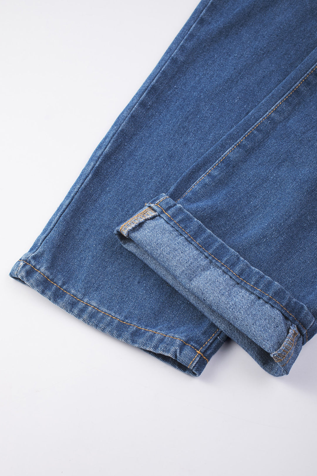 Light Blue Retro Bib Pocket Buckle Straps Casual Denim Jumpsuit