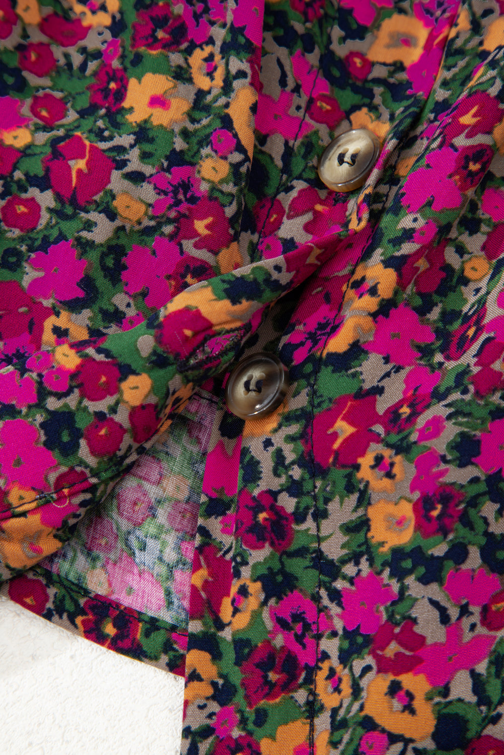 Rose Boho Frilled Straps Floral Tank Top