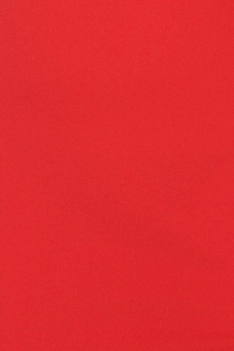 RED CHAIN TRIM THIGH SPLIT STRAPPY MIDI DRESS