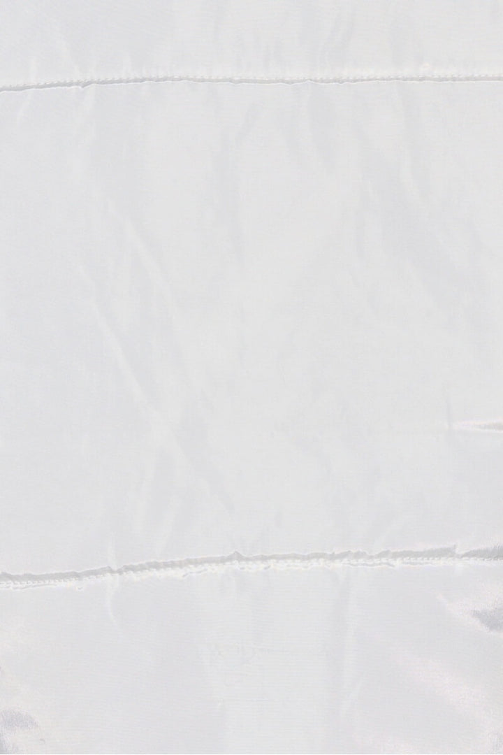 Off White Cropped Padded Gilet